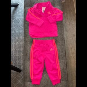 Baby Girls Adidas Tracksuit